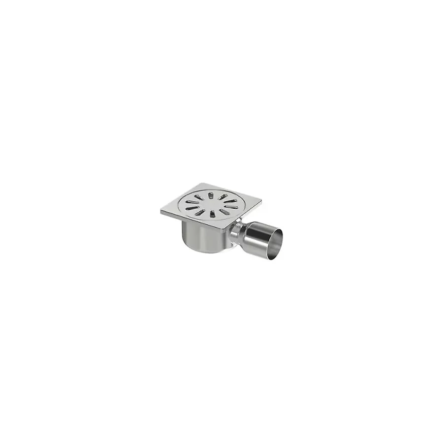 Maxiflow Premium Banyo Süzgeci Krom Yer Sifonu 10X10X50