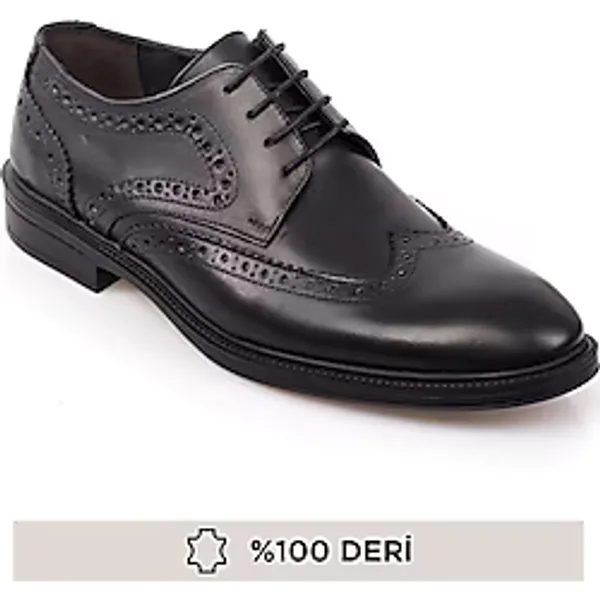 maximoda Hakiki Deri, 1. Sınıf Kalite Iç Dış Deri Erkek Klasik Ayakkabı