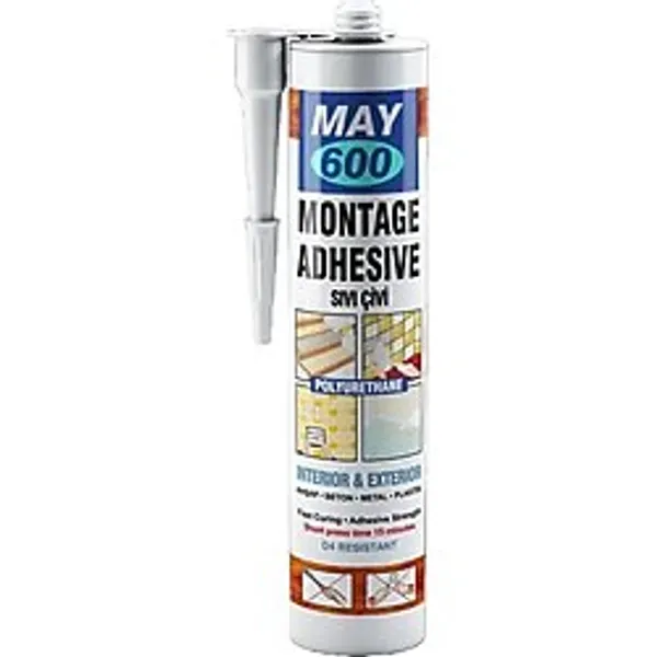 May May600 Pu Sıvı Çivi Şeffaf 300Ml