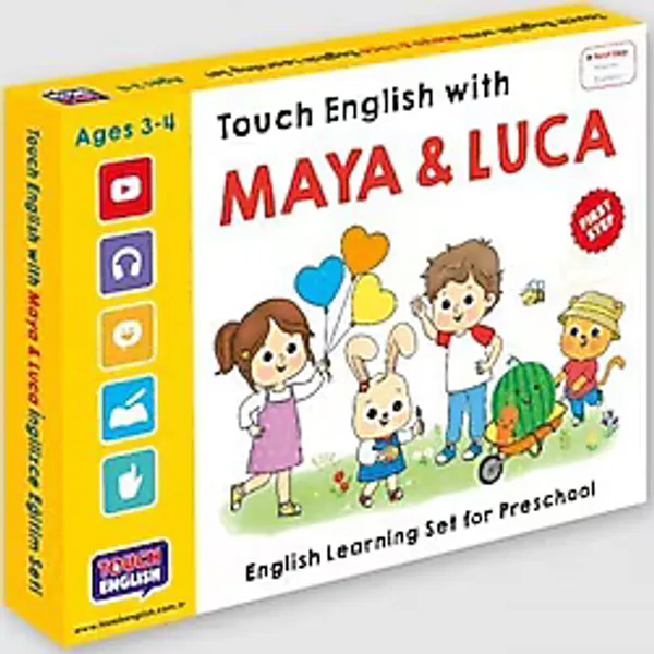 Maya & Luca İngilizce Eğitim Seti (3-4 Yaş)