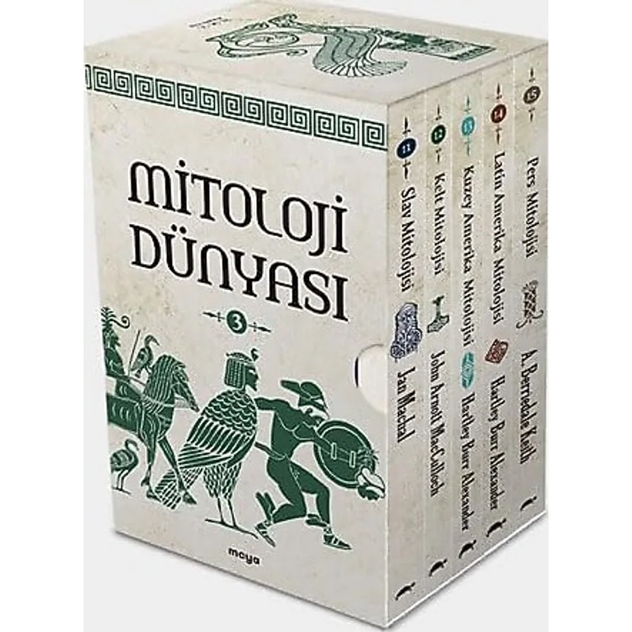 Maya Mitolojik Kitaplar Seti - 5 Kitap Takım