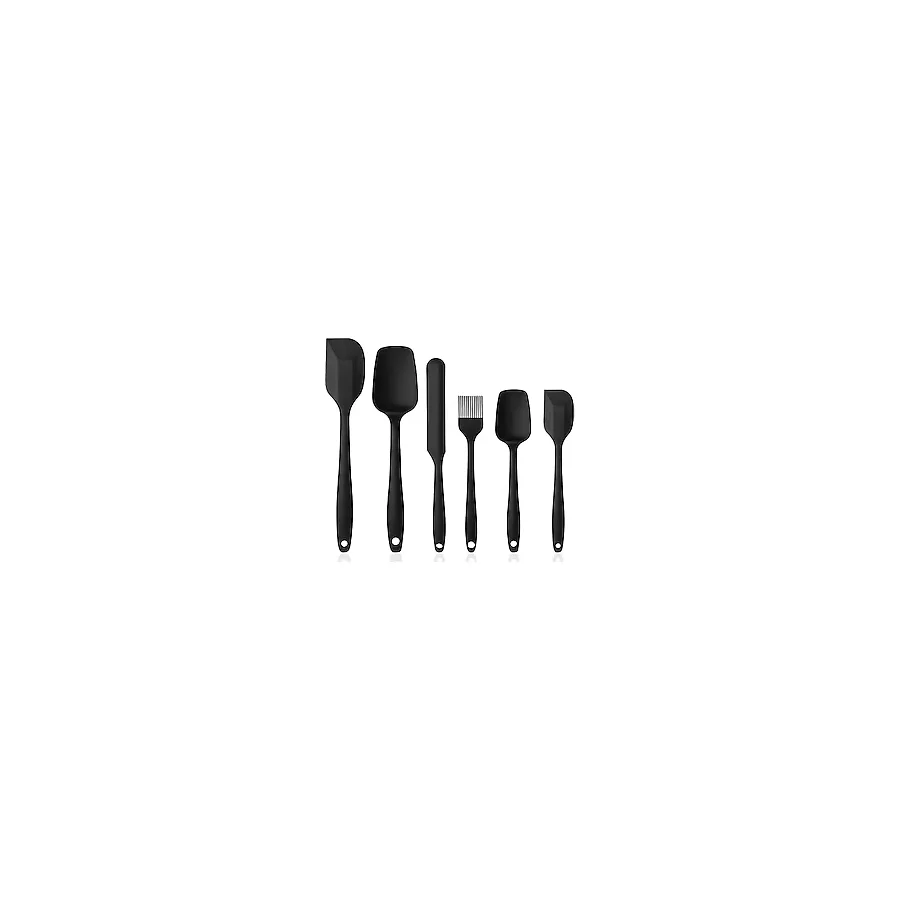 Mayaglory Silikon Spatula Takım Yanmaz Yapışmaz Mutfak Pasta Silikon Yumurta Fırçası Kaşık Bıçak Spatula Seti