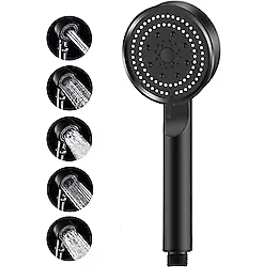 Mayaglory Turbo Fan Lite El Duşu Handshower, Siyah