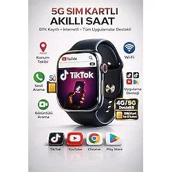 Maybax Haino Teko 5G Destekli Sim Kartlı Kameralı Sesli Görüntülü Arama Android Play Store Youtube Tiktok