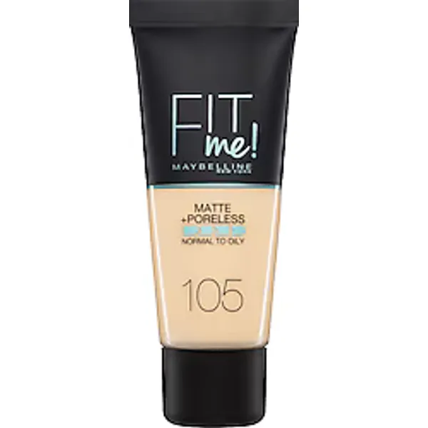 Maybelline Fit Me Matte + Poreless 105 Natural Ivory 30 ml Likit Fondöten