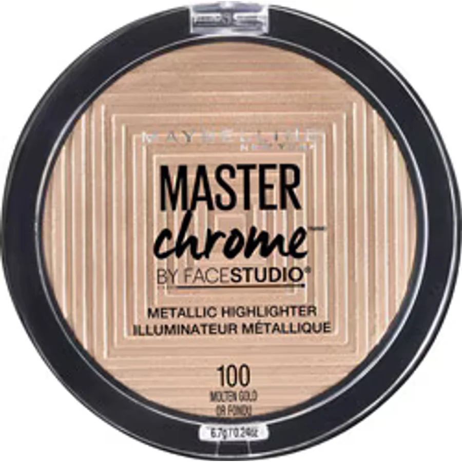 Maybelline New York Face Studio Master Chrome 100 Molten Gold Highlighter