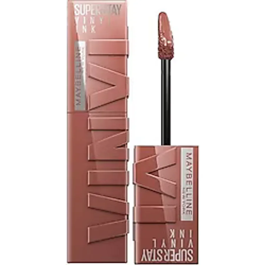 Maybelline New York Super Stay Vinyl Ink Likit Parlak Ruj 120 Punchy