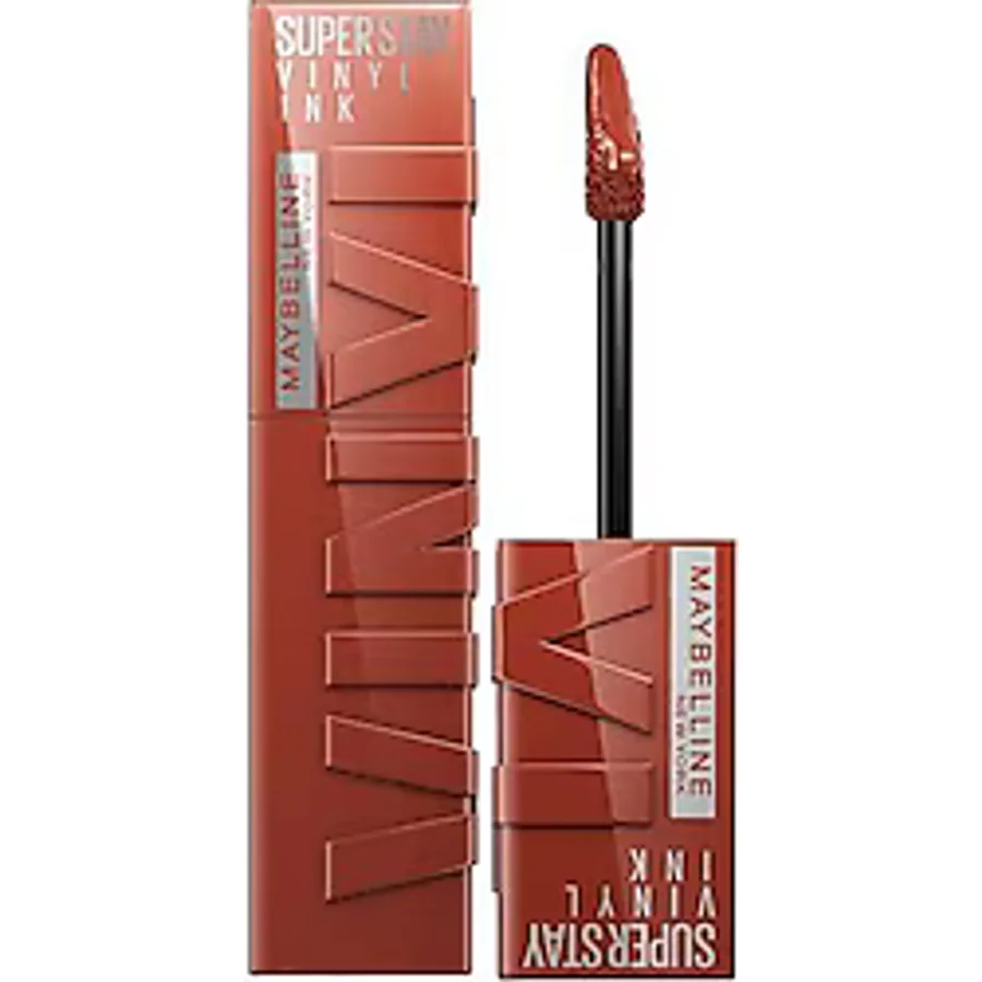 Maybelline New York Super Stay Vinyl Ink Likit Parlak Ruj 130 Extra