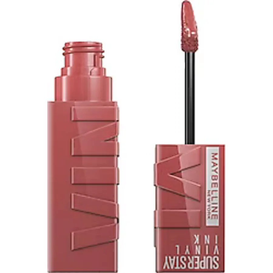Maybelline New York Super Stay Vinyl Ink Likit Parlak Ruj 35 Cheeky