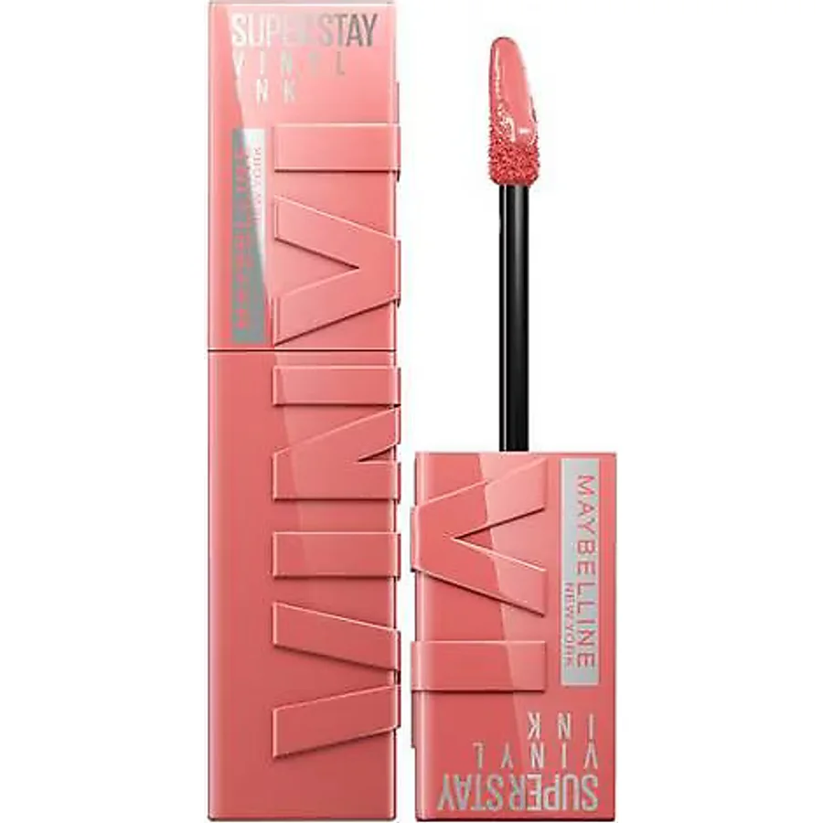 Maybelline New York Super Stay Vinyl Ink Parlak 100 Charmed Likit Ruj