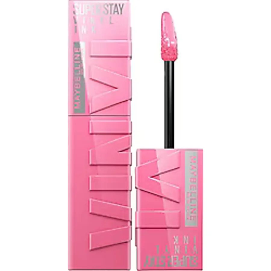 Maybelline New York Super Stay Vinyl Ink Parlak 155 Upbeat Likit Ruj