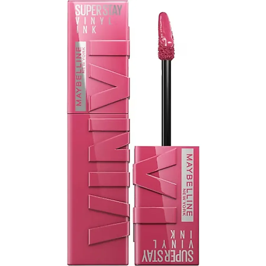 Maybelline New York Super Stay Vinyl Ink Likit Parlak Ruj 20 Coy