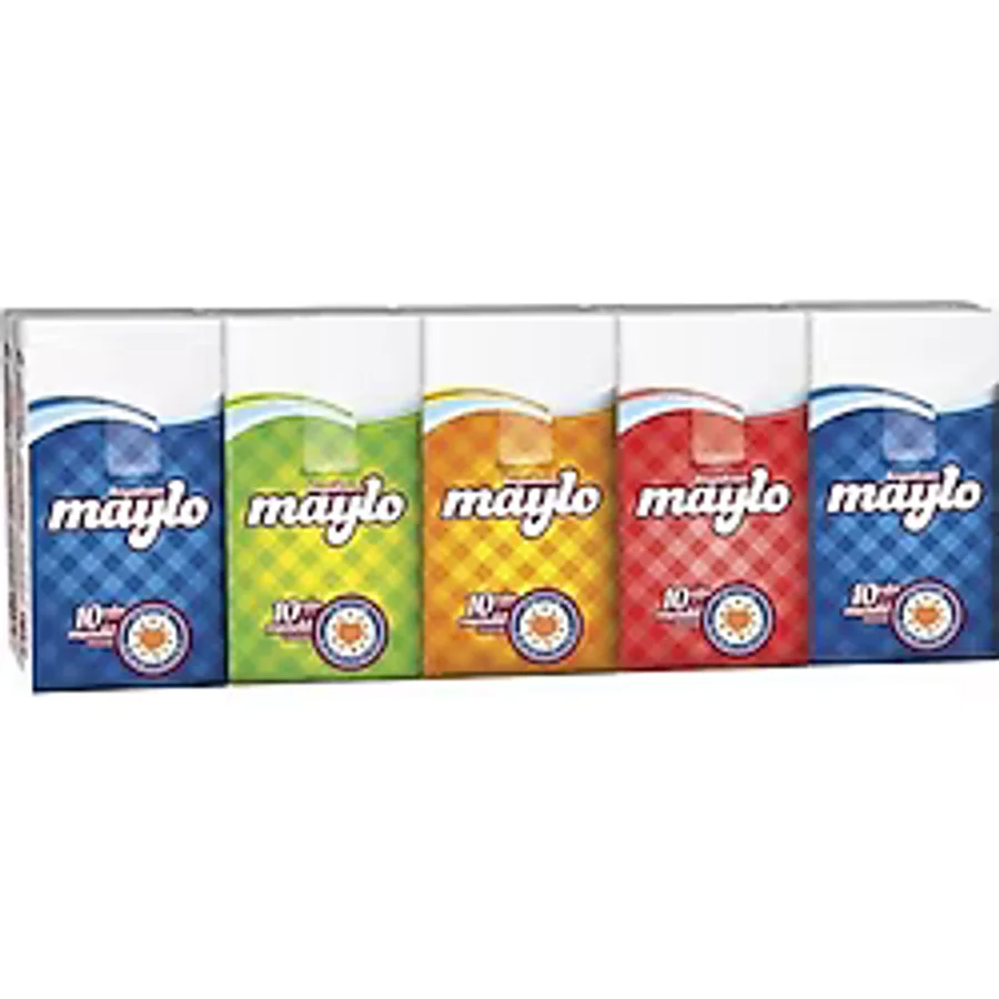 Maylo 10'lu 24 Paket 2400 Yaprak Kağıt Cep Mendil
