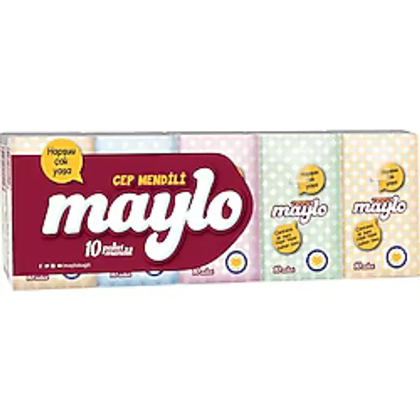 Maylo Cep Kağıt Mendil 20 Li Set (2PKx10)