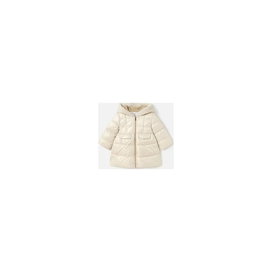 Mayoral 2483 Uzun Şişme Kız Bebek Mont