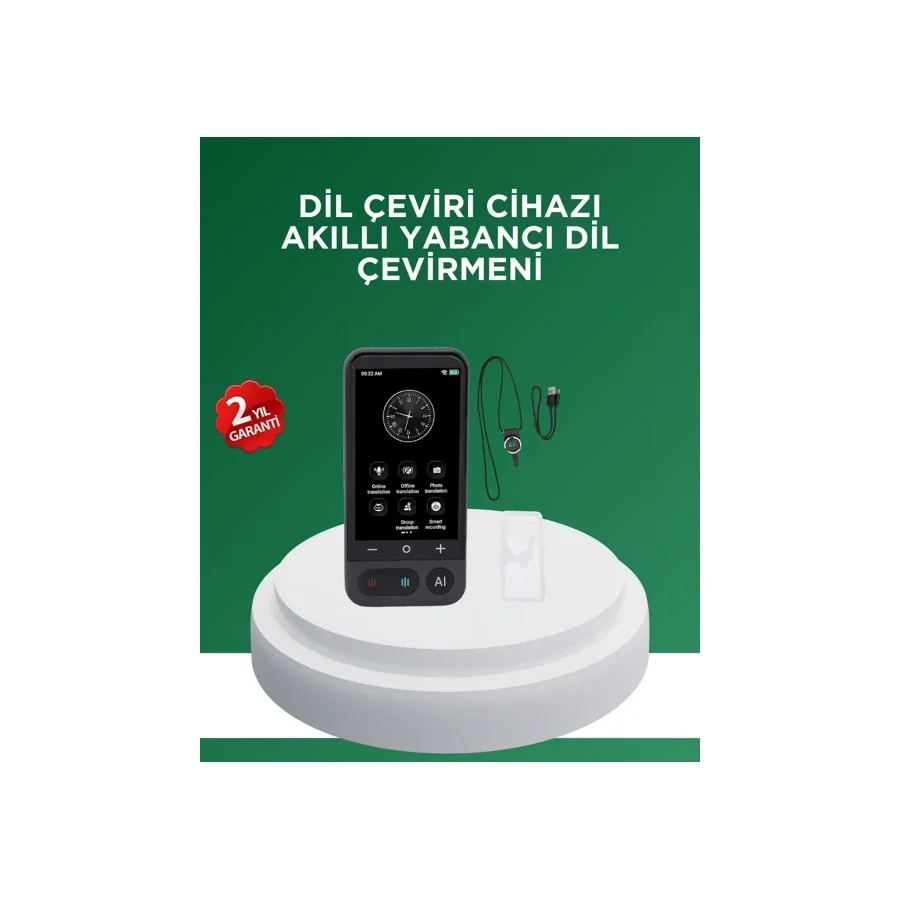 Mbb E-Ticaret 139 Dil Destekli Taşınabilir Sesli Çevirmen Cihazı