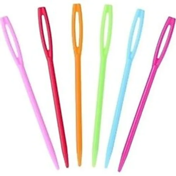 Mbb E-Ticaret 6 Adet Plastik Yün Iğnesi 9Cm