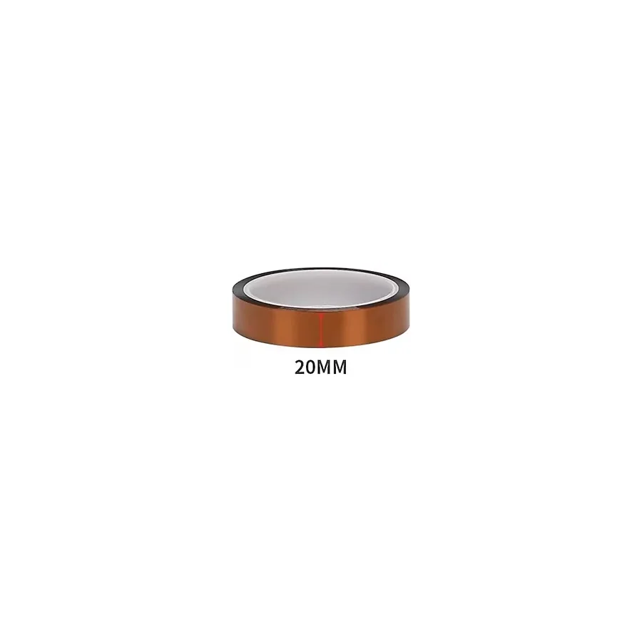 Mbl 20mm. Kapton Bant. Isıya Dayanıklı Termal Bant, Isı Yalıtım Bandı. PCB Devre, Pil Tamir Onarım Bandı. - 20 mm
