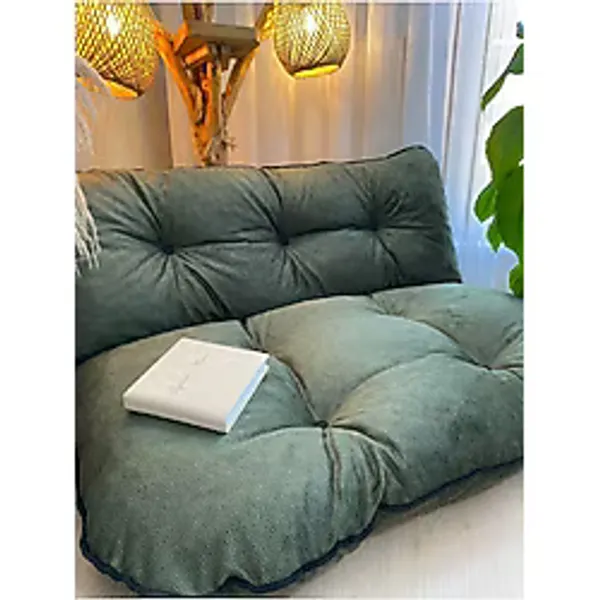 MÇ HOME Palet Minderi Yer Minderi 2 'li Takım Puf Minder