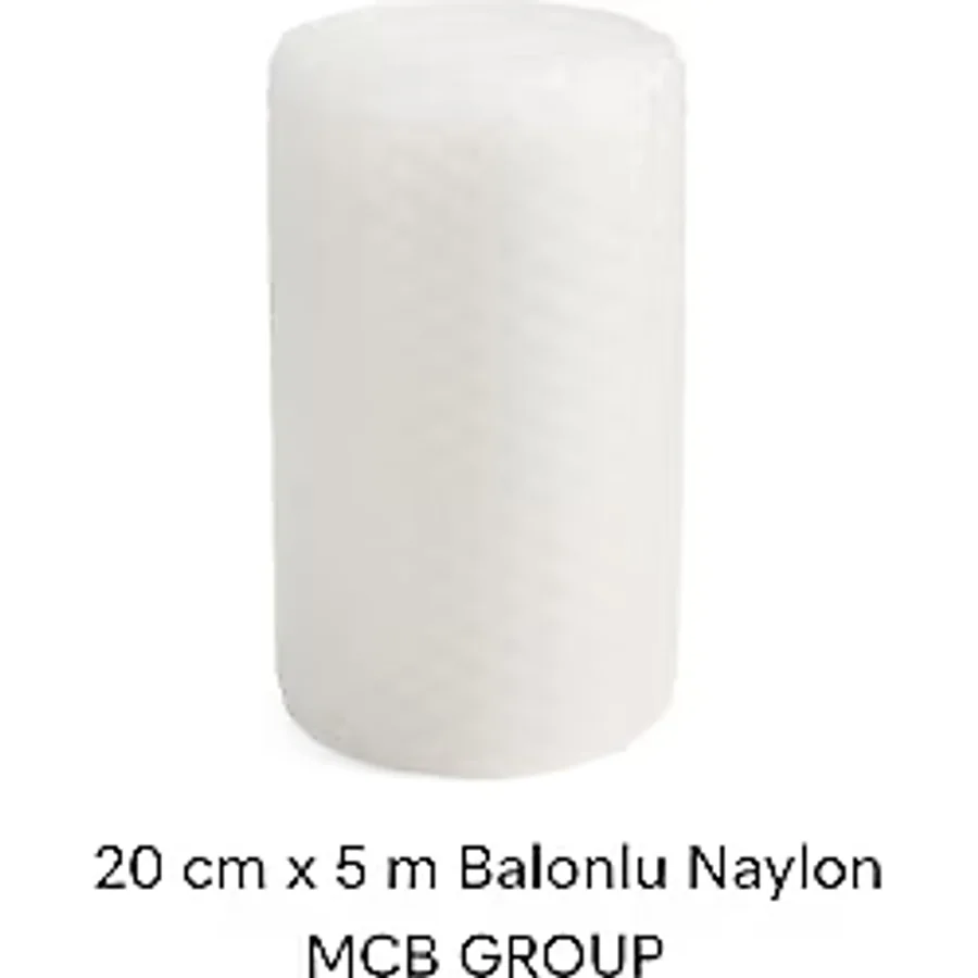 Mçb Group Balonlu Naylon 20cm x 5 Metre Dar Balonlu Ambalaj Naylon Ürün Paketleme Naylonu