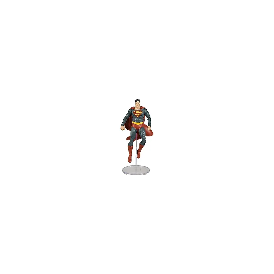 McFarlane Toys - Çizgi Roman ile DC Direct 7IN Figürü - Siyah ADAM WV1 - Süpermen