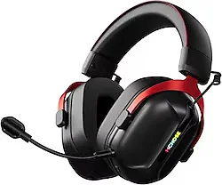 Mchose S9 Pro MC-S9-5 Siyah-Kırmızı RGB 7.1 USB Kablolu/Kablosuz Kulak Üstü Oyuncu Kulaklığı