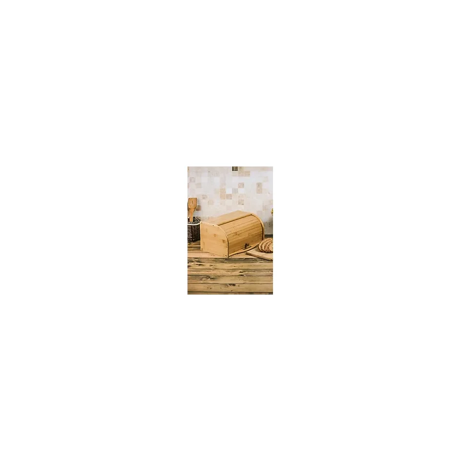 Mcreative Bambu Lüks Panjur Kapaklı Büyük Ekmek Dolabı, Bambu Ekmek Kutusu Ekmek Dolabı, Ekmek Sepeti Sandığı, Ekmeklik, Çok Amaçlı Bambu Kutu