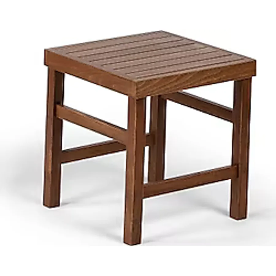 Mebel Stil Atina 40 x 40 cm Sabit Bahçe Sehpası