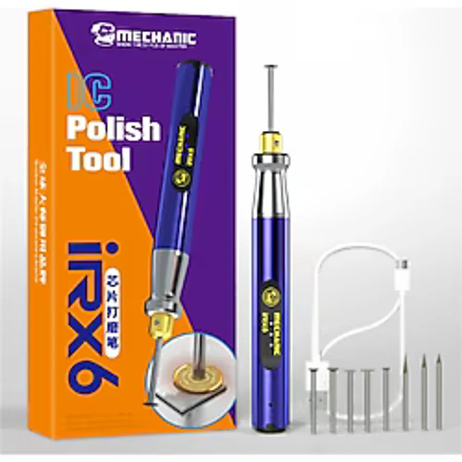 Mechanic Irx6 Çok Fonksiyonlu Mini Elektrikli Taşlama Seti