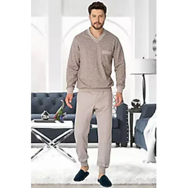 Mecit 2766 Büyük Beden Erkek Pijama Takımı