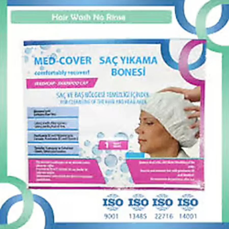 Med-Cover Bariyer Kremli Saç Yıkama Bonesi