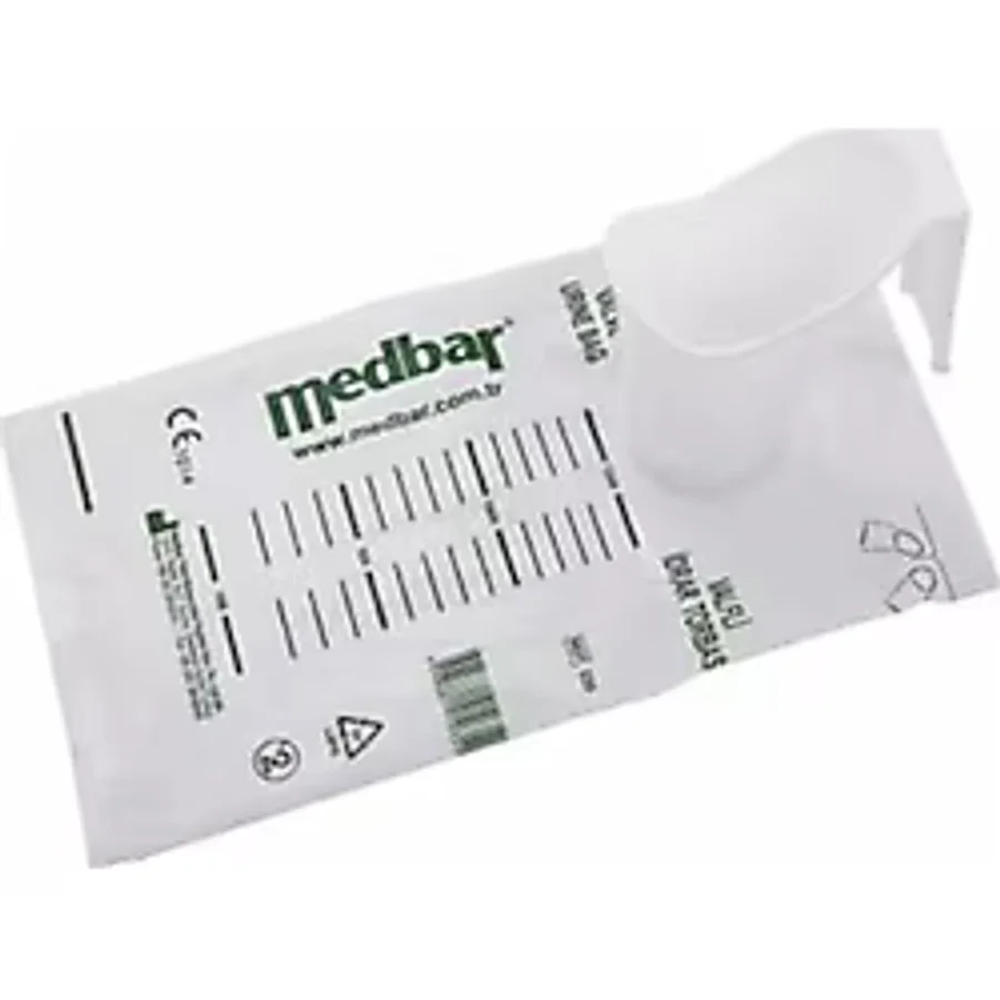 Medbar Valfli Idrar Torbası Tek Kullanımlık Ördek 1500 ml 50 Adet
