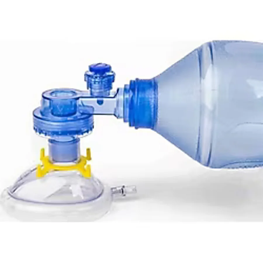 Medikalcim Pvc Suni Solunum Ambu Seti (Yetişkin - Siyah - 100 cm