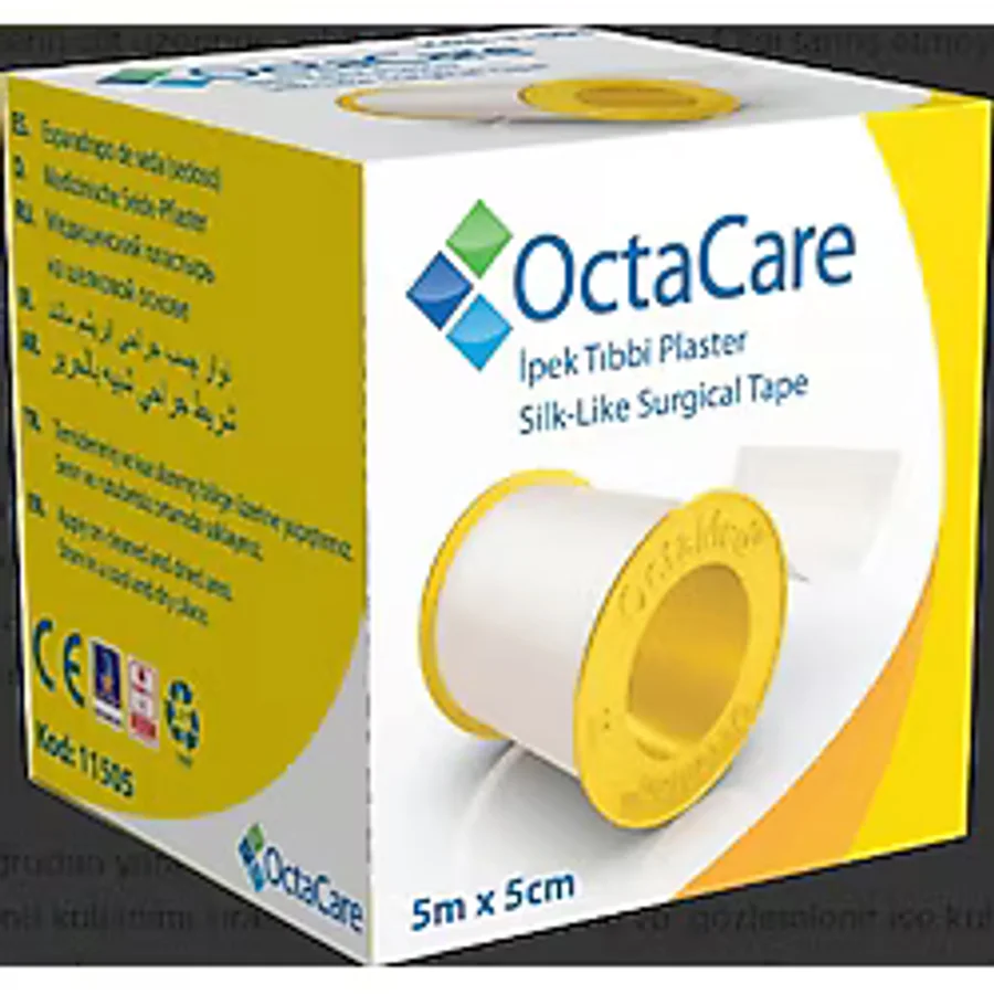 Medikaltec İpek Tıbbi Plaster 5 M X 5 Cm 1 Adet