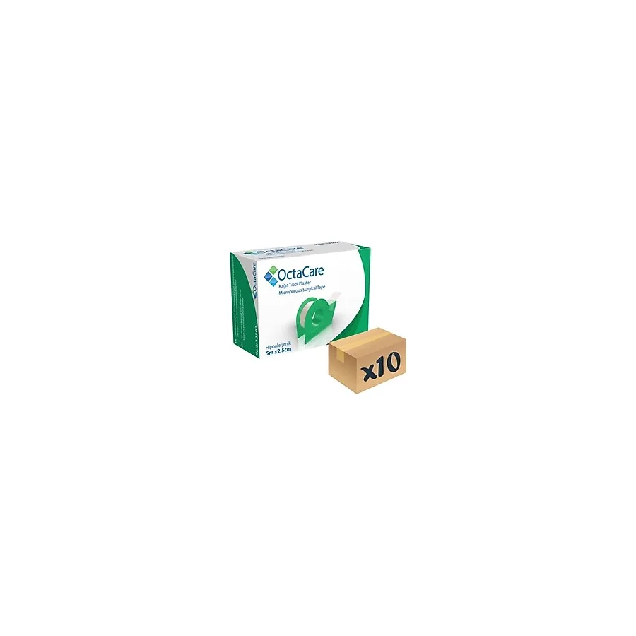 Medikaltec Kağıt Tıbbi Plaster 10 Adet 5m X 2,5cm