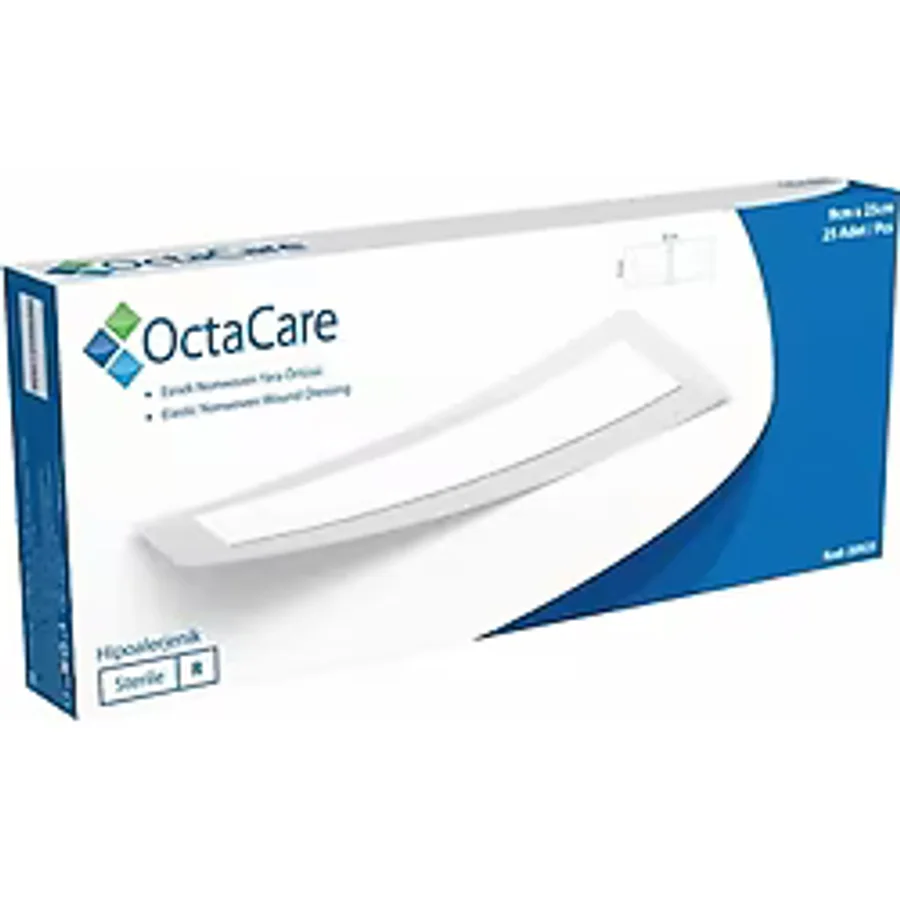 Medikaltec Nonwoven Steril Pedli Esnek Yara Örtüsü 9cm X 25cm Tekli Steril Paket 25'li Kutu