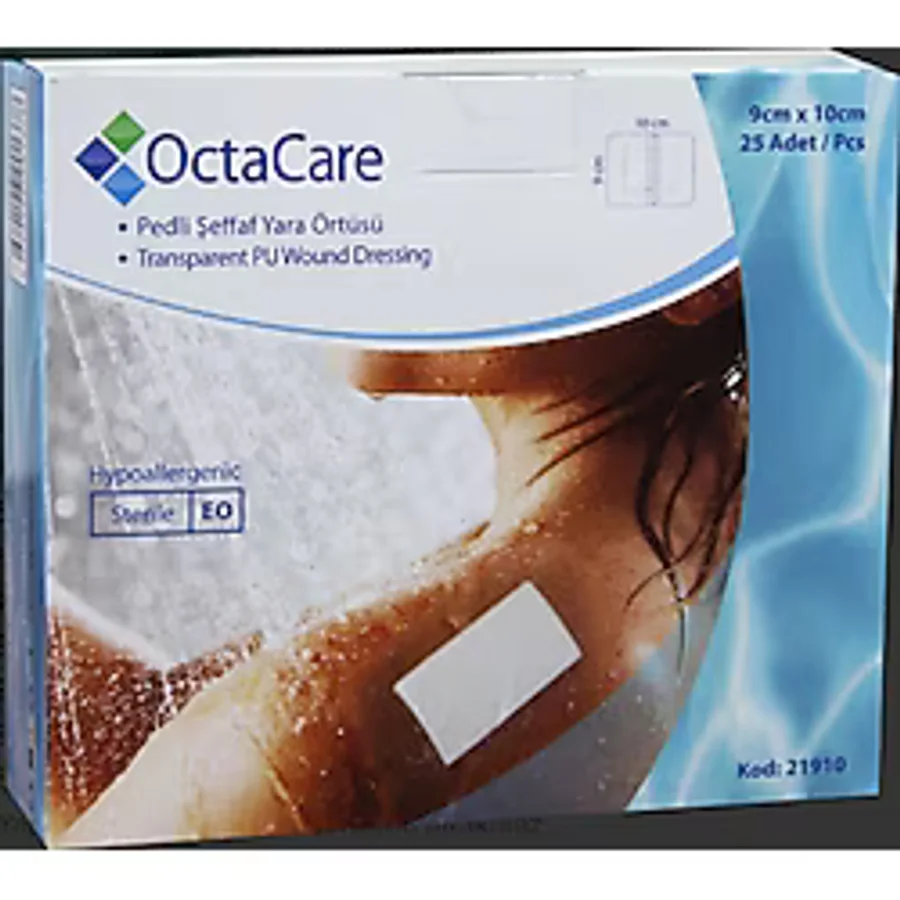 Medikaltec Şeffaf Yara Örtüsü 9 Cm X 10 Cm 25 Adet