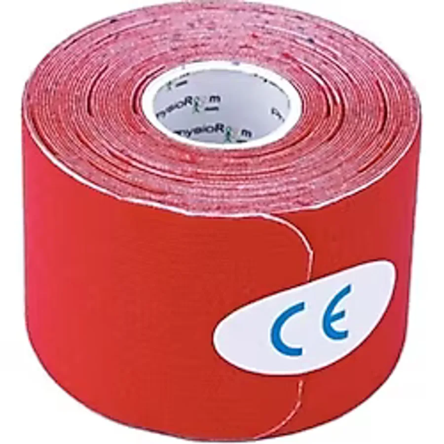 Medikaltec Tape Kırmızı Renk Kinesio Ağrı Bandı 5 Metre X 5 Cm