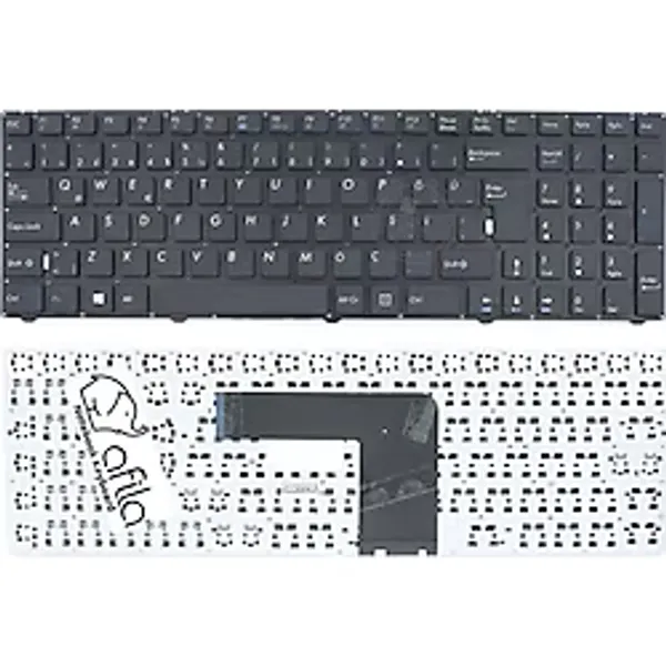 Medion Erazer Er61 (Md 99506 Msn 30019542) Notebook Klavyesi, Laptop Tuş Takımı Siyah Tr