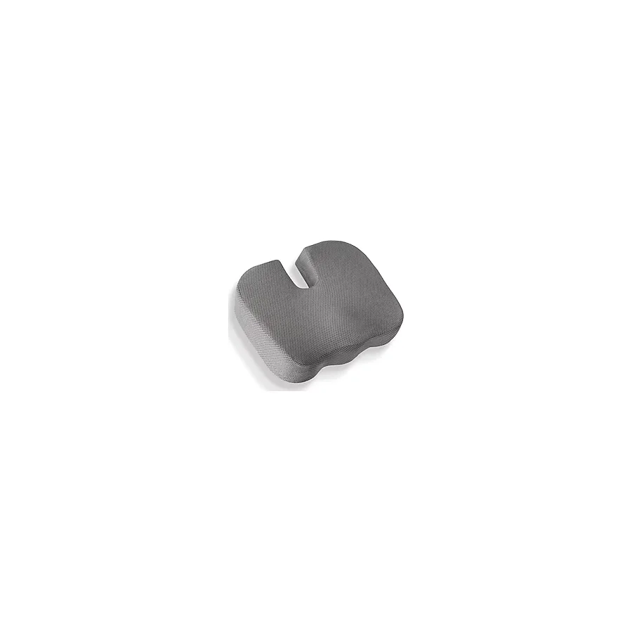 Mediterian Ortopedik Oturma Minderi Hemeroid Kuyruk Sokumu Coccyx Oturma Minderi Visco Minder Gri - 10 x 30 cm - 10 x 43 cm