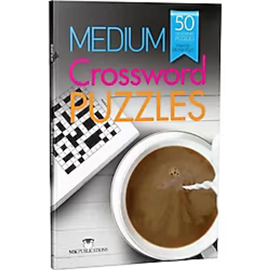 Medium Crossword Puzzles - İngilizce Kare Bulmacalar (Orta Seviye) - Murat Kurt - MK Publications