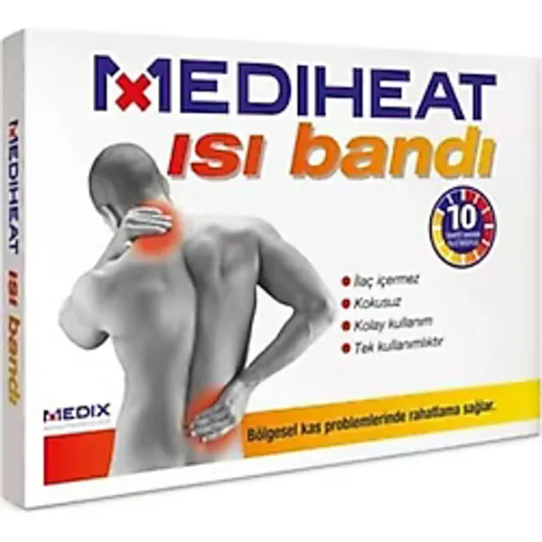 Medix Mediheat Isı Bandı Tekli 352-M - Kullanıma Hazır Isı Bandı