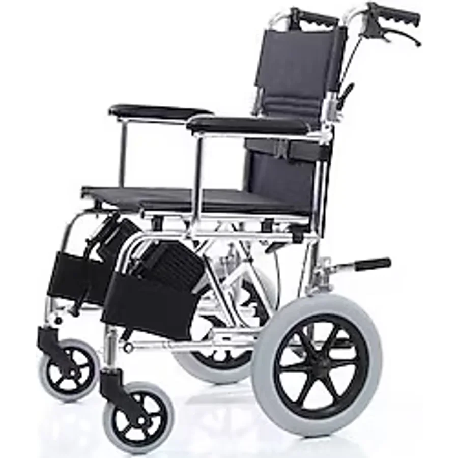 Medwelt TM-H-8035 Katlanabilir Refakatçı Tekerlekli Sandalye