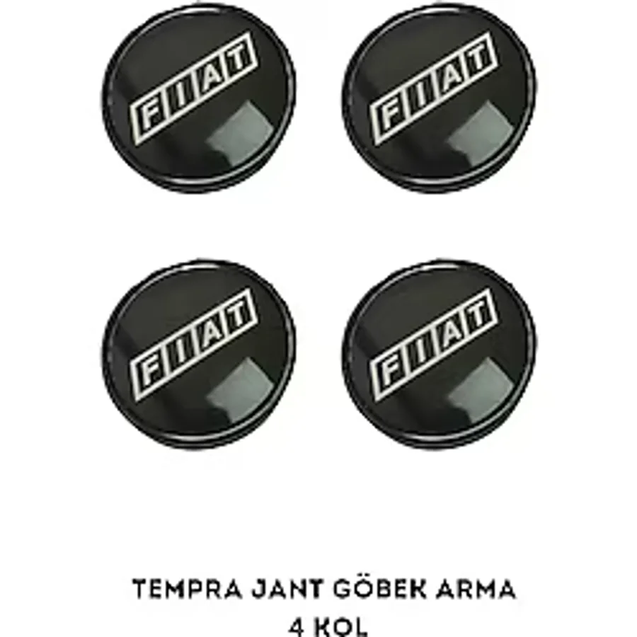 MEF Fiat Tempra Tipo Uyumlu Jant Göbek Arması 4 KOL Takım