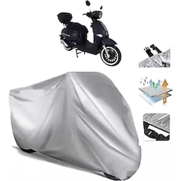 Mega Everest Arora Cappucino 125 Motosiklet Brandası Motor Branda (Bağlantı Tokalı)