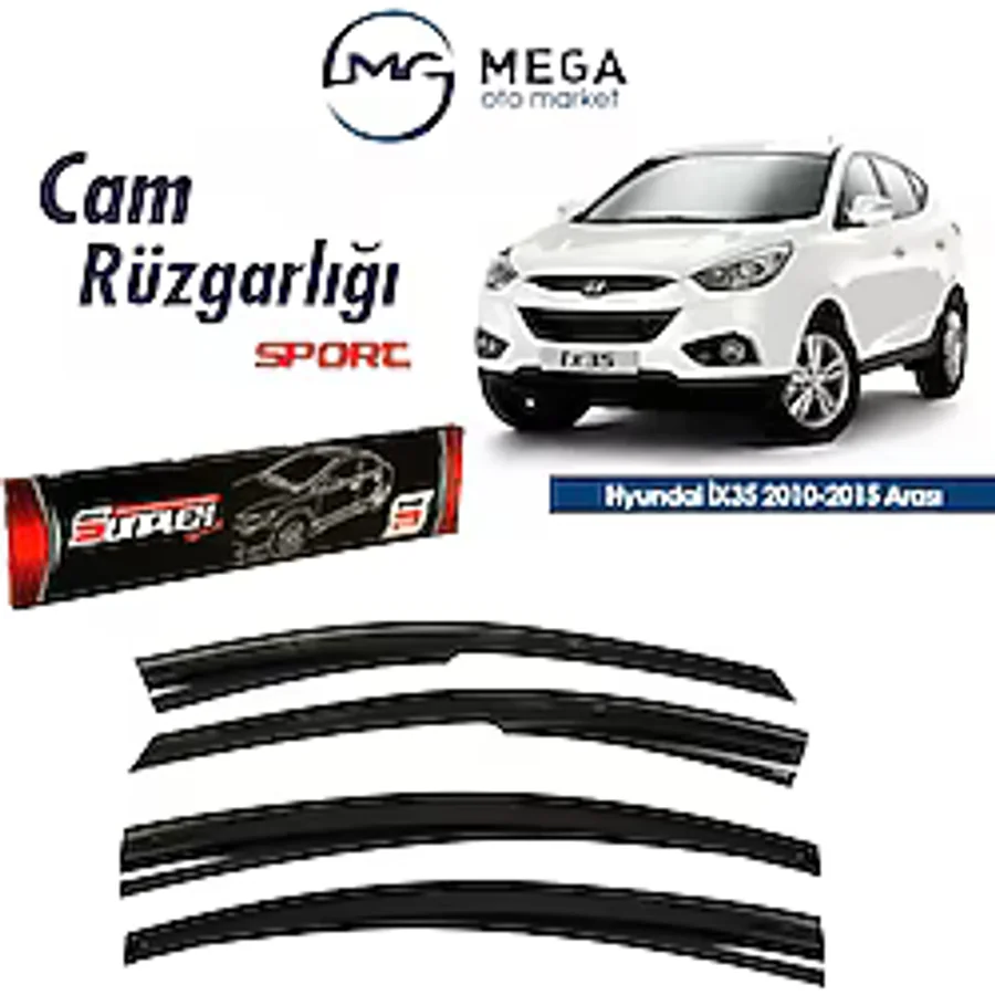 Mega Oto Market Hyundai Ix35 2010-2015 Arasi Mugen Tip Cam Ruzgarlik Sunplex