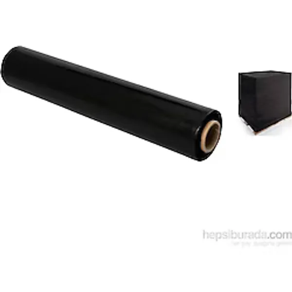 Mega Siyah Palet Streç Film 50 Cm X 300 Metre