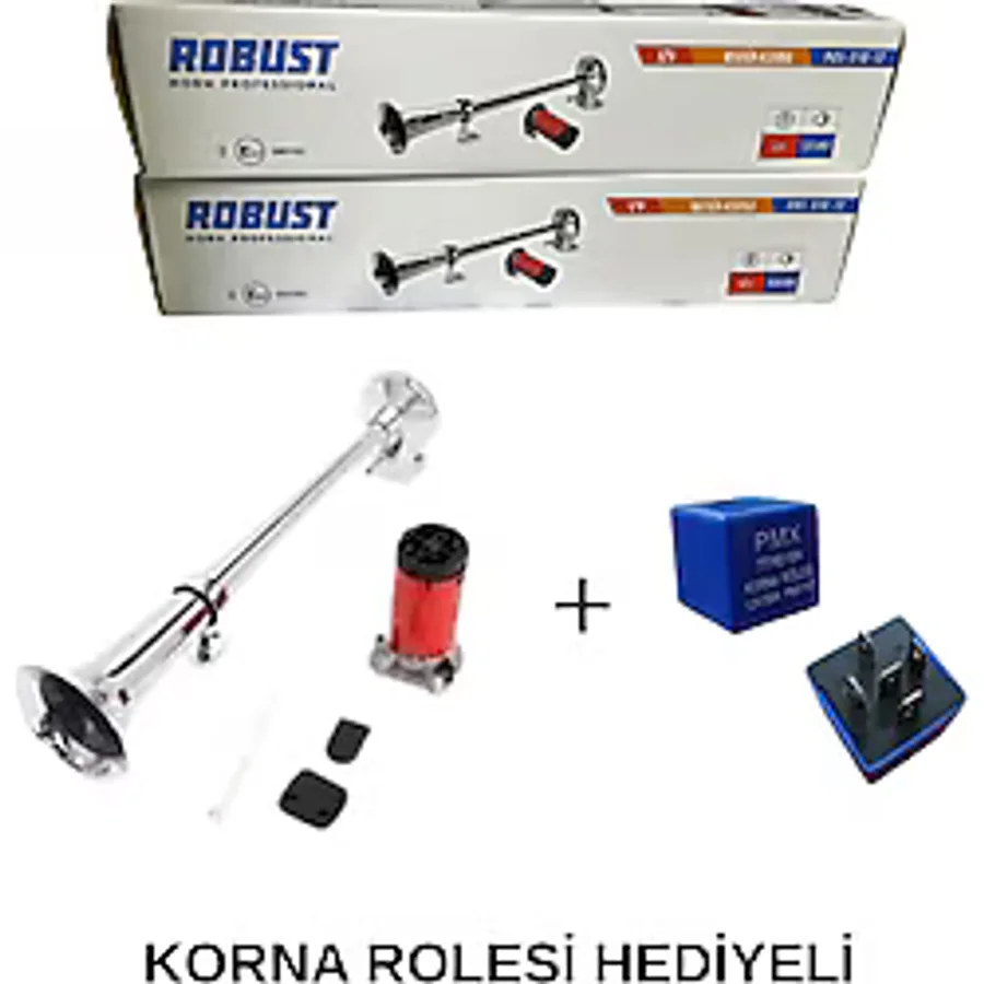 MEGAHAWK ROBUST Marin Korna Tekne Kamyon Kamyonet Kendinden Havalı Motorlu 12v Marin Korna ROLE HEDİYELİ
