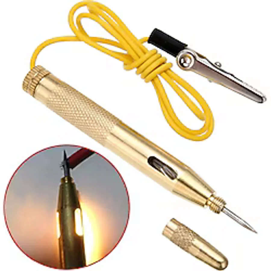 MEHMET OTOMOTİV HIRDAVAT Oto Elektrik Kontrol Kalemi 6V-12V-24 Volt