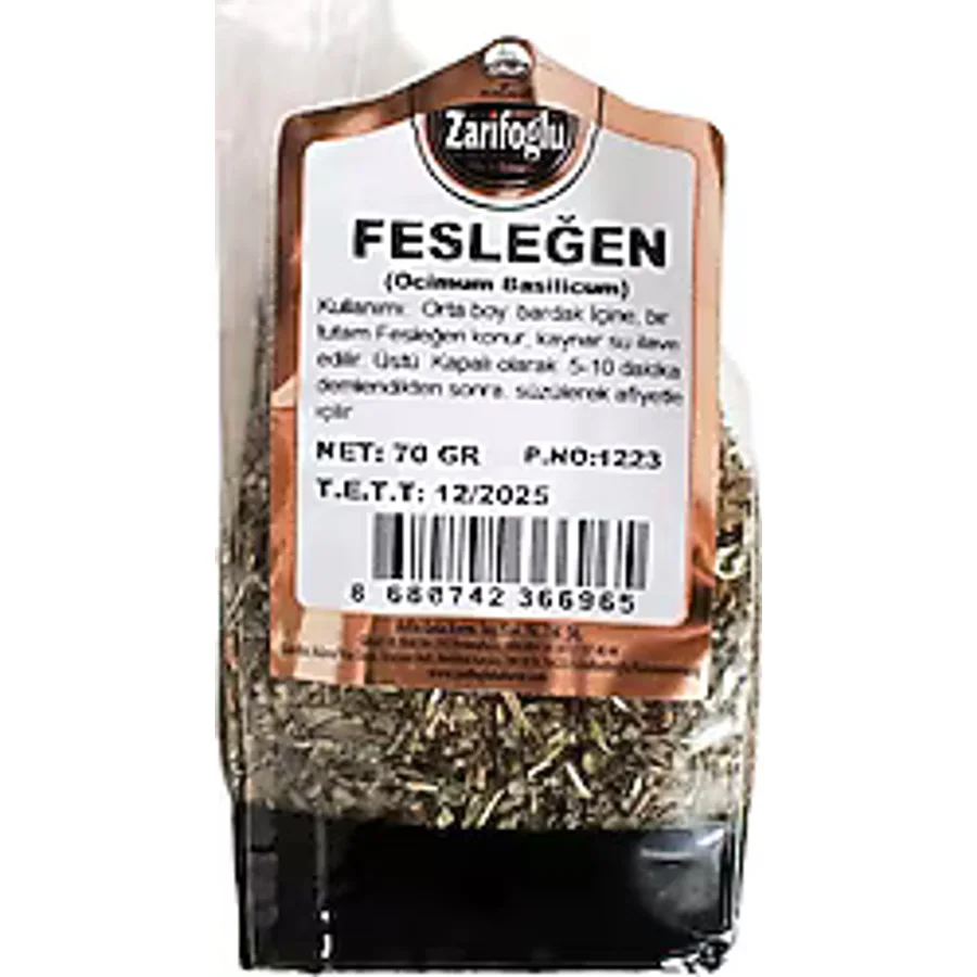Mehmet Zarifoğlu Fesleğen Yaprağı 70 gr